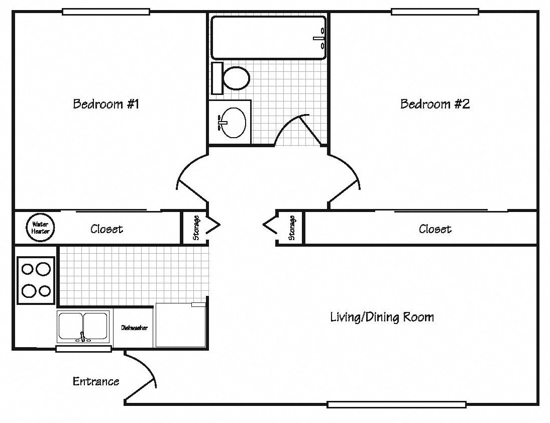 Floor Plans Of Arcade Apartments In Corvallis Or