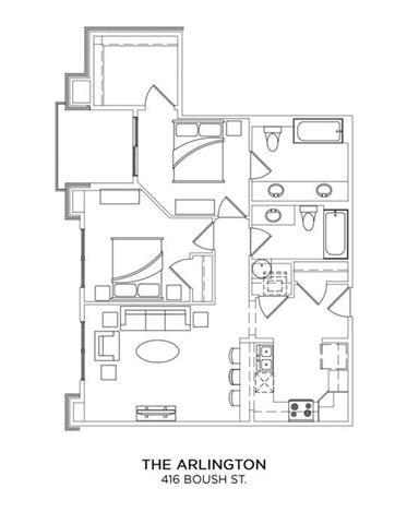 THE ARLINGTON Floor Plan 16