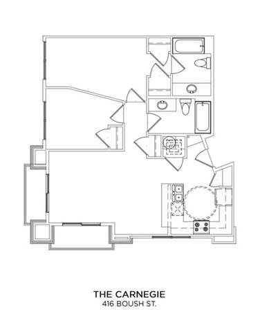 THE CARNEGIE Floor Plan 14