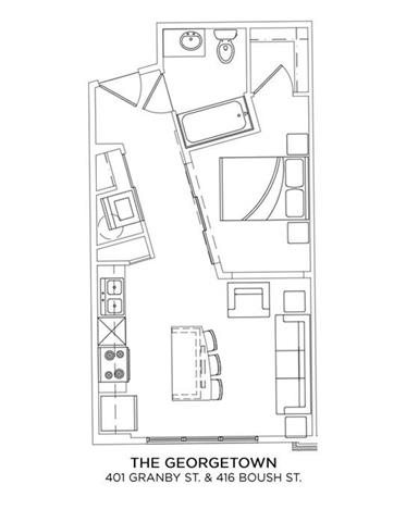 THE GEORGETOWN Floor Plan 2