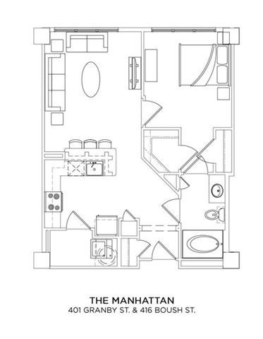 THE MANHATTAN Floor Plan 9