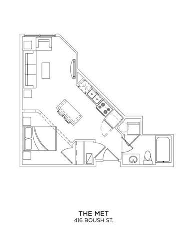 THE MET Floor Plan 1