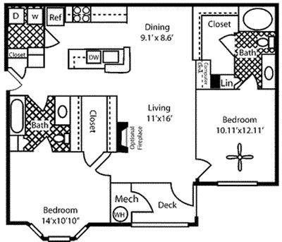 HICKORY Floor Plan 4