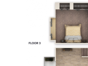 The Highland Two Bed Two Bath 2 bed 2 bath with garage on first level