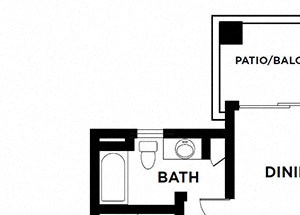 Ingleside 2 bed 2 bath two bed two bath with balcony 1042 sqft