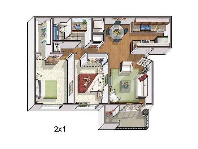 Telluride Copper Flats Apartments 2 bed 1 bath 820 sqft