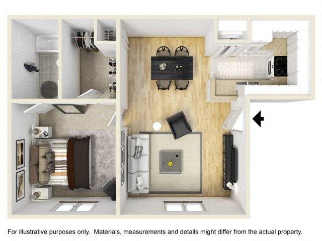 Northlake Apartments Jacksonville Florida 1 bedroom 1 bath 600 square feet