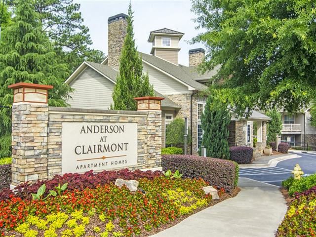 Anderson at Clairmont Monument Sign and Leasing Office - Photo Gallery 1