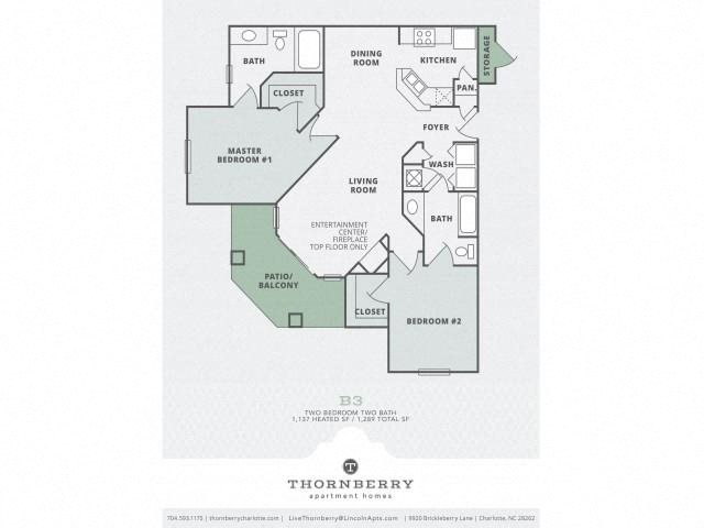 at Thornberry, Charlotte, NC, 28262