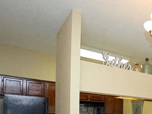 Open concept kitchen with attached dining room