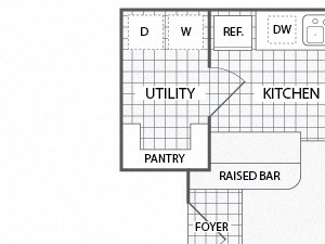 Apartments for Rent in Grand Prairie, Texas One bedroom, one bathroom with private patio