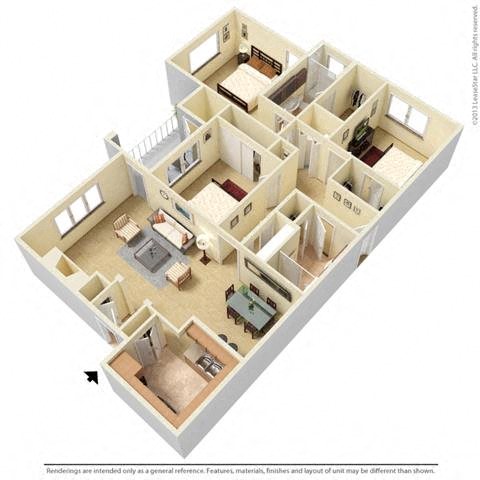 Westerly | 3 Bedroom | 2 Bath | 1508 SF