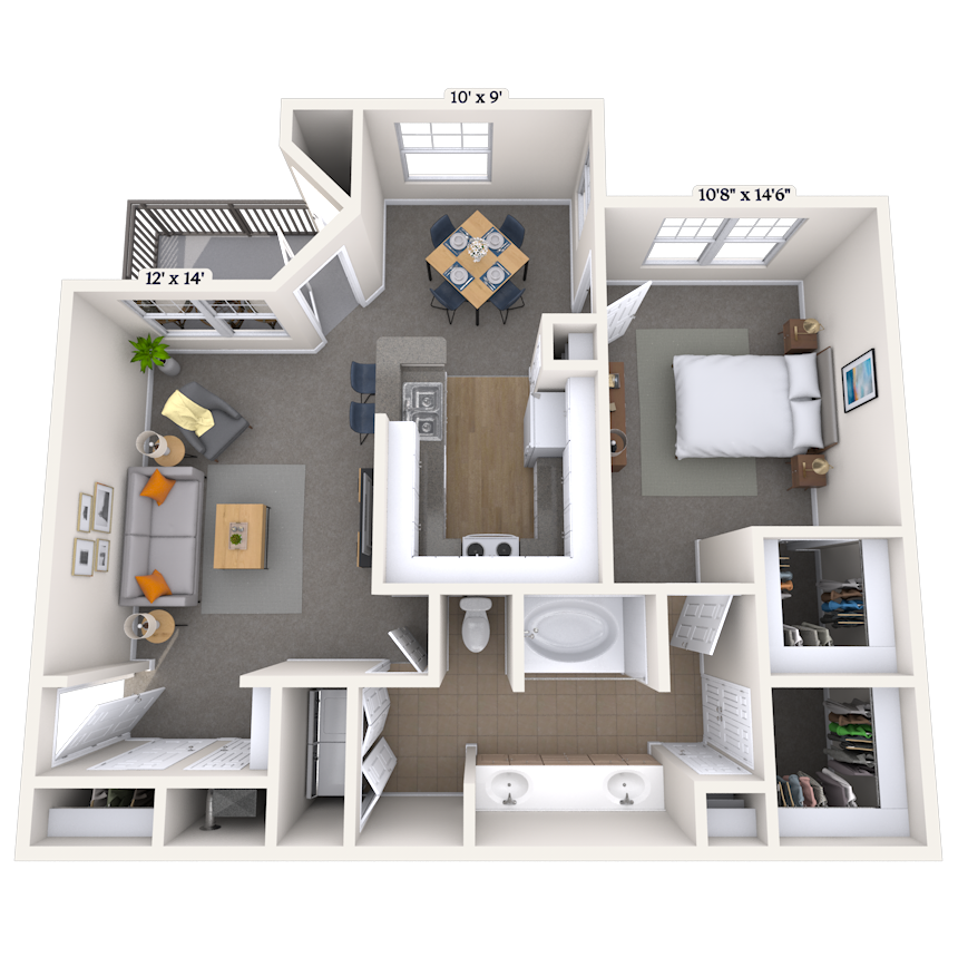 12820 Greenwood Forest Dr. 1-3 Beds Apartment for Rent - Photo Gallery 16