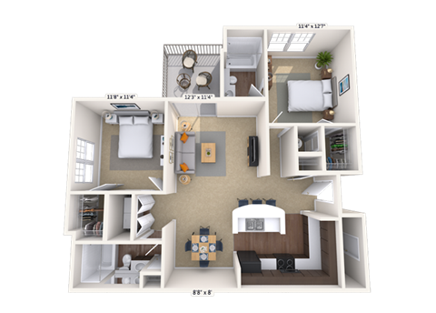 535 Brookwood Point Place 1-3 Beds Apartment for Rent - Photo Gallery 18