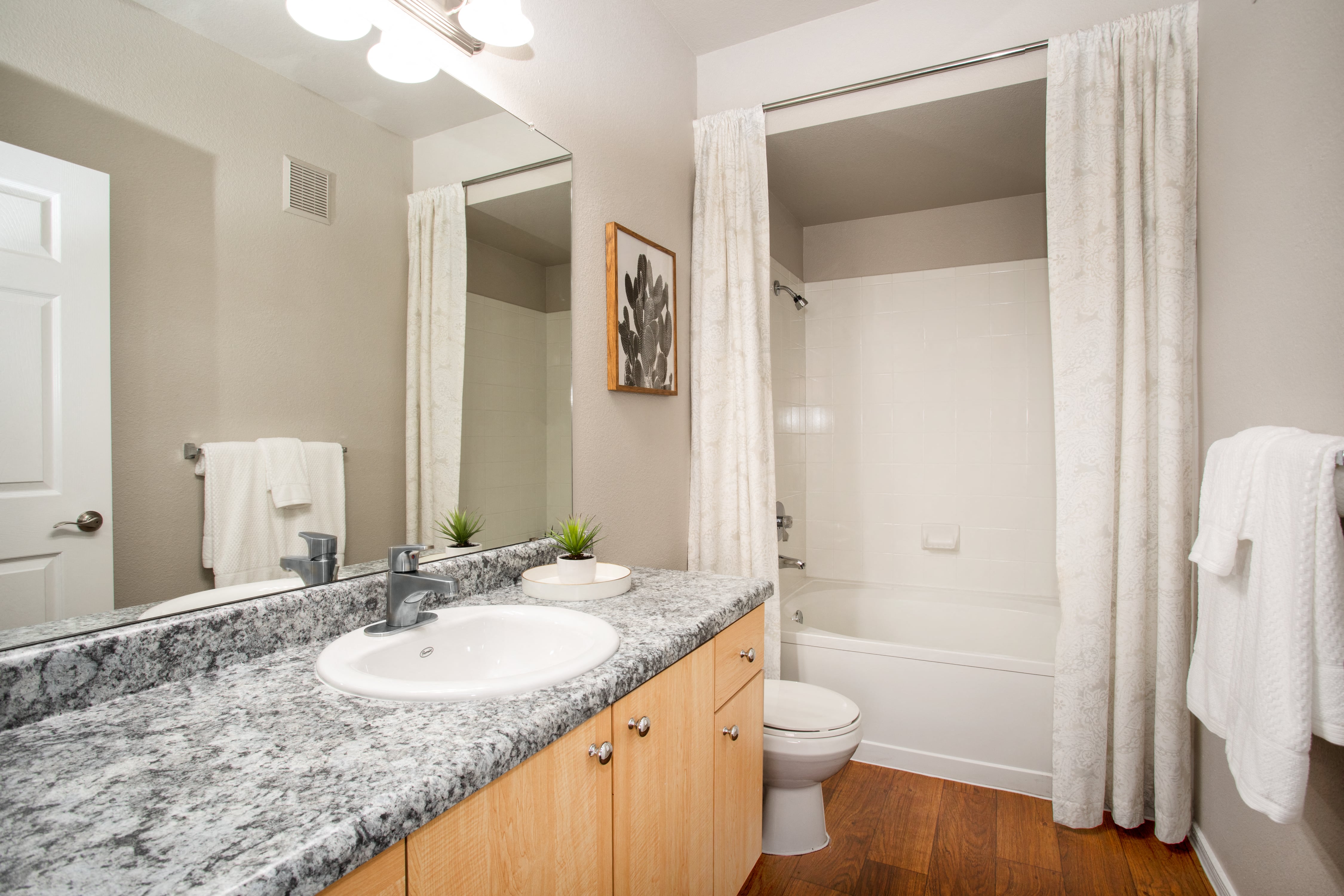 the preserve at ballantyne commons apartments bathroom with sink and toilet