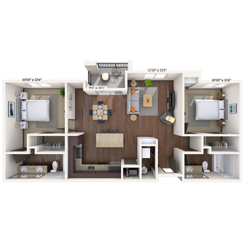 2520 South Plaza Drive Studio-3 Beds Apartment for Rent - Photo Gallery 25