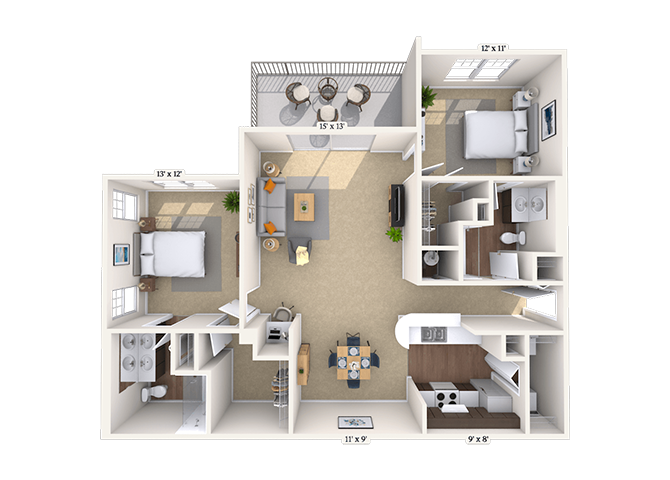 11598 Lachlan Lane 1-3 Beds Apartment for Rent - Photo Gallery 18