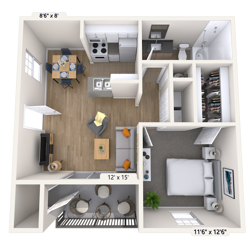 1850 Providence Lakes 1-3 Beds Apartment for Rent - Photo Gallery 9