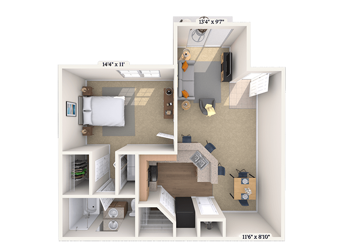 9111 Ramblewood Drive 1-3 Beds Apartment for Rent - Photo Gallery 22