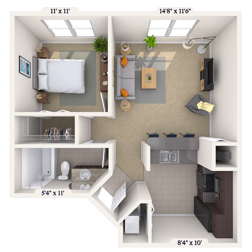 1050 Colonial Grand Lane 1-3 Beds Apartment for Rent - Photo Gallery 34