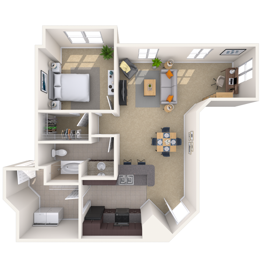 1050 Colonial Grand Lane 1-3 Beds Apartment for Rent - Photo Gallery 33