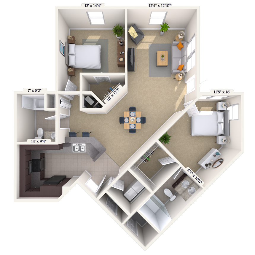 1050 Colonial Grand Lane 1-3 Beds Apartment for Rent - Photo Gallery 37