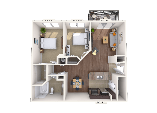 10203 Falcon Parc Blvd 1-3 Beds Apartment for Rent - Photo Gallery 15