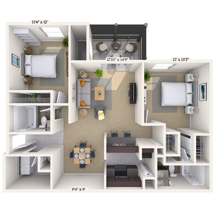 1105 Ft. Clarke Blvd. 1-3 Beds Apartment for Rent - Photo Gallery 19