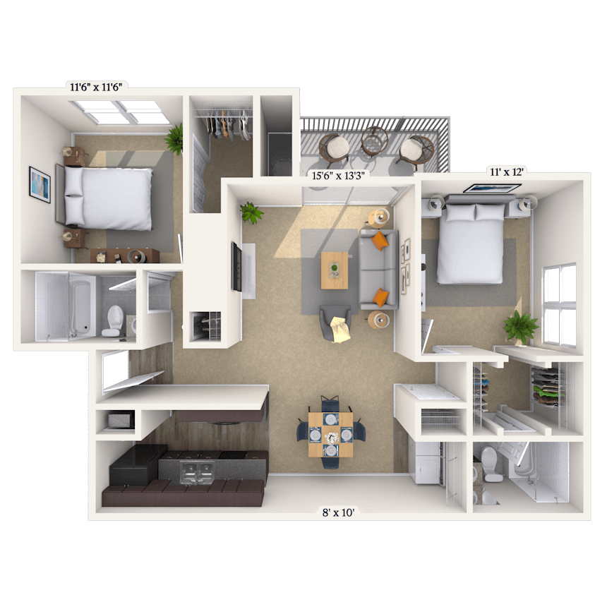 9989 Dorchester Road 1-2 Beds Apartment for Rent - Photo Gallery 20