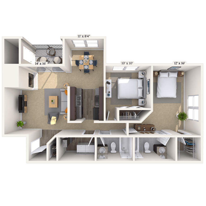 9989 Dorchester Road 1-2 Beds Apartment for Rent - Photo Gallery 21