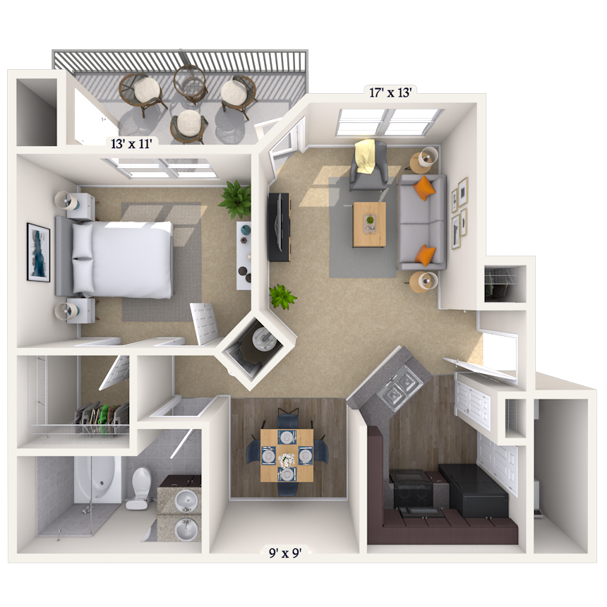 2100 Farm Springs Road 1-3 Beds Apartment for Rent - Photo Gallery 15