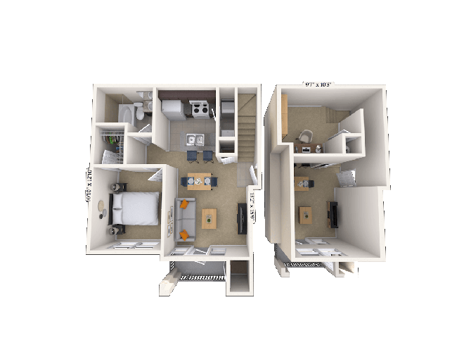 11001 Old St. Augustine Rd. Studio-3 Beds Apartment for Rent - Photo Gallery 21