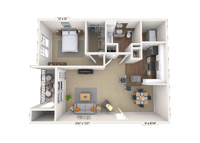 9401 Grove Hill Drive 1-3 Beds Apartment for Rent - Photo Gallery 10