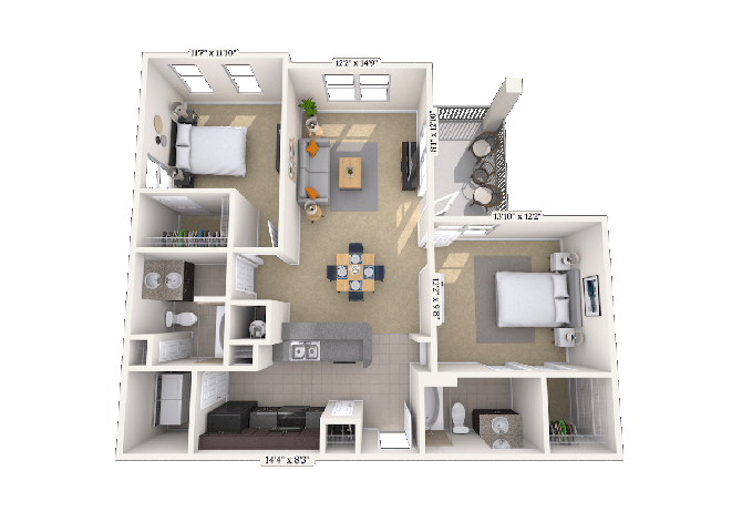 9005 Lenox Pointe Drive 1-3 Beds Apartment for Rent - Photo Gallery 22