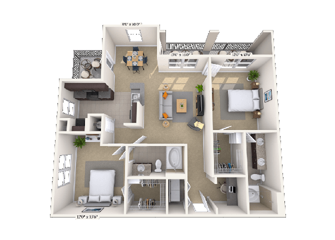 3100 Stone Arbor Lane 1-3 Beds Apartment for Rent - Photo Gallery 14