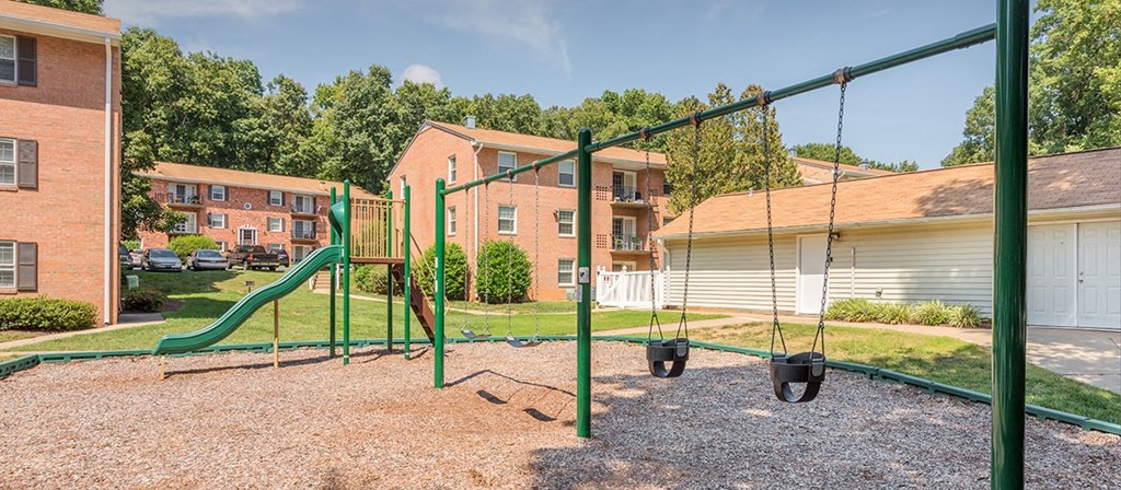 our apartments have a playground for your kids to play