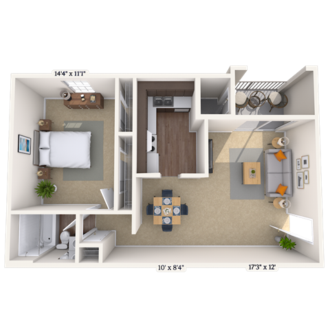 1 Greenbrier Drive Studio-3 Beds Apartment for Rent - Photo Gallery 21