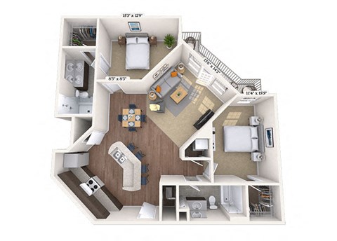 2720 South Boulevard Studio-2 Beds Apartment for Rent - Photo Gallery 35