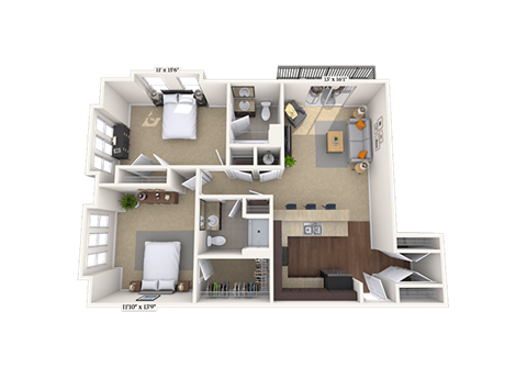 1225 S Church St Studio-3 Beds Apartment for Rent - Photo Gallery 50