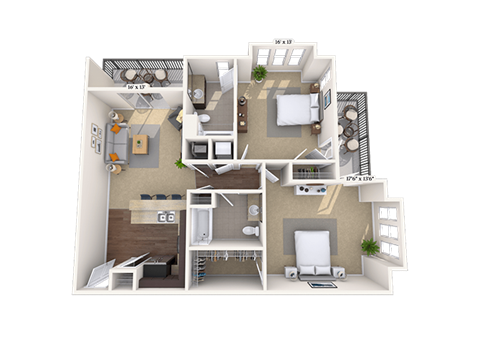 1225 S Church St Studio-3 Beds Apartment for Rent - Photo Gallery 49