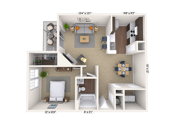 1000 Creekside Hills Drive 1-3 Beds Apartment for Rent - Photo Gallery 16