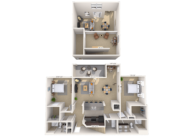 8400 Brass Mill Lane 1-3 Beds Apartment for Rent - Photo Gallery 30