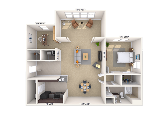 8400 Brass Mill Lane 1-3 Beds Apartment for Rent - Photo Gallery 17