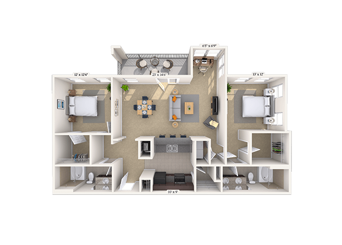 8400 Brass Mill Lane 1-3 Beds Apartment for Rent - Photo Gallery 27