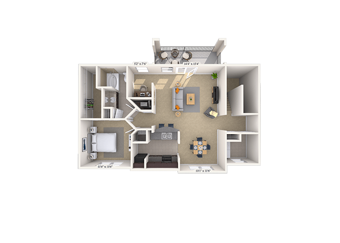 8400 Brass Mill Lane 1-3 Beds Apartment for Rent - Photo Gallery 22