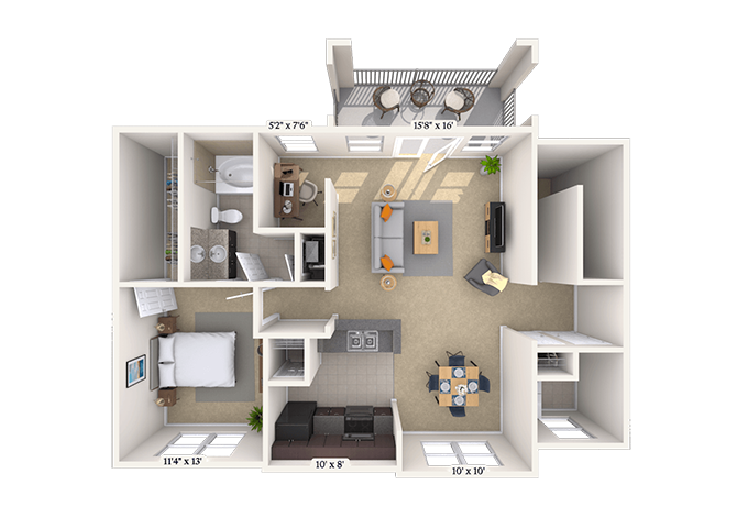 8400 Brass Mill Lane 1-3 Beds Apartment for Rent - Photo Gallery 21