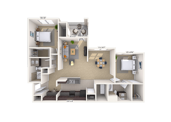 8400 Brass Mill Lane 1-3 Beds Apartment for Rent - Photo Gallery 26