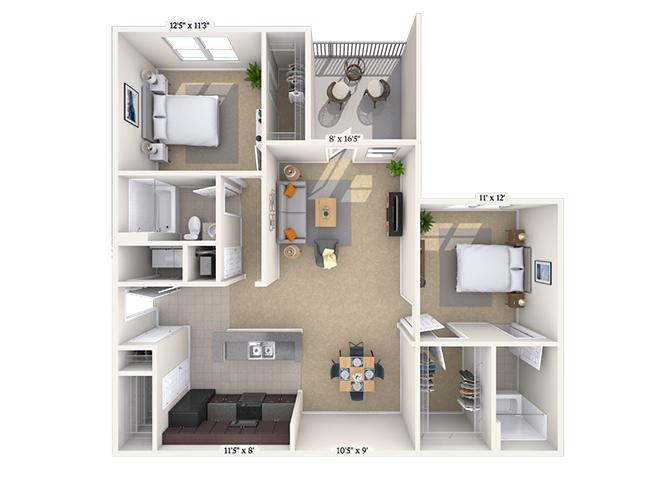 8400 Brass Mill Lane 1-3 Beds Apartment for Rent - Photo Gallery 28