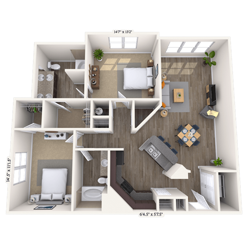 2828 Old Hickory Boulevard 1-3 Beds Apartment for Rent - Photo Gallery 28