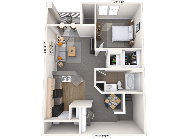 4390 Clearwater Way 1-3 Beds Apartment for Rent - Photo Gallery 18